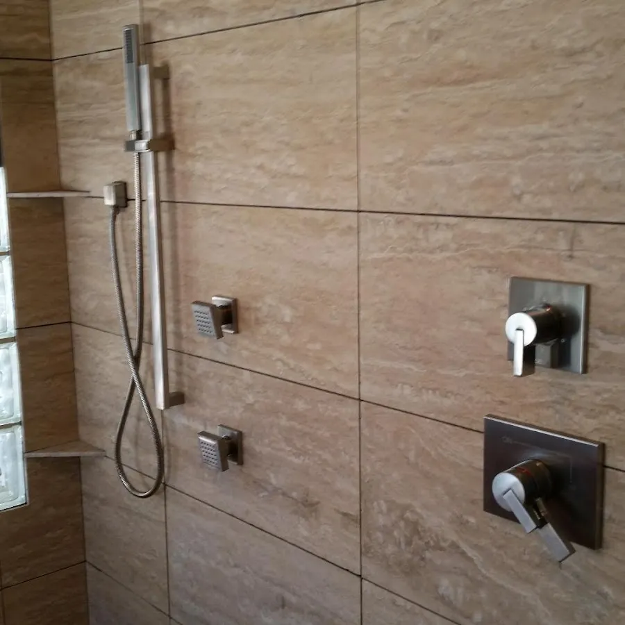 Shower fixture installation for Gas Line Repair in Five Corners